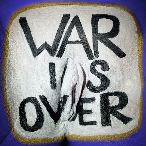 War is over - indigo