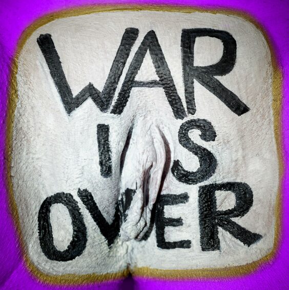 War is over - violet