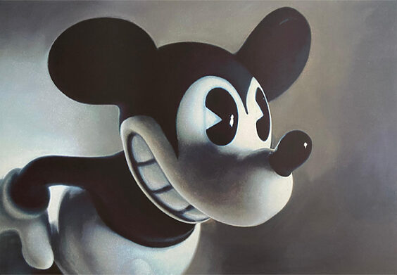 Mickey Mouse grey