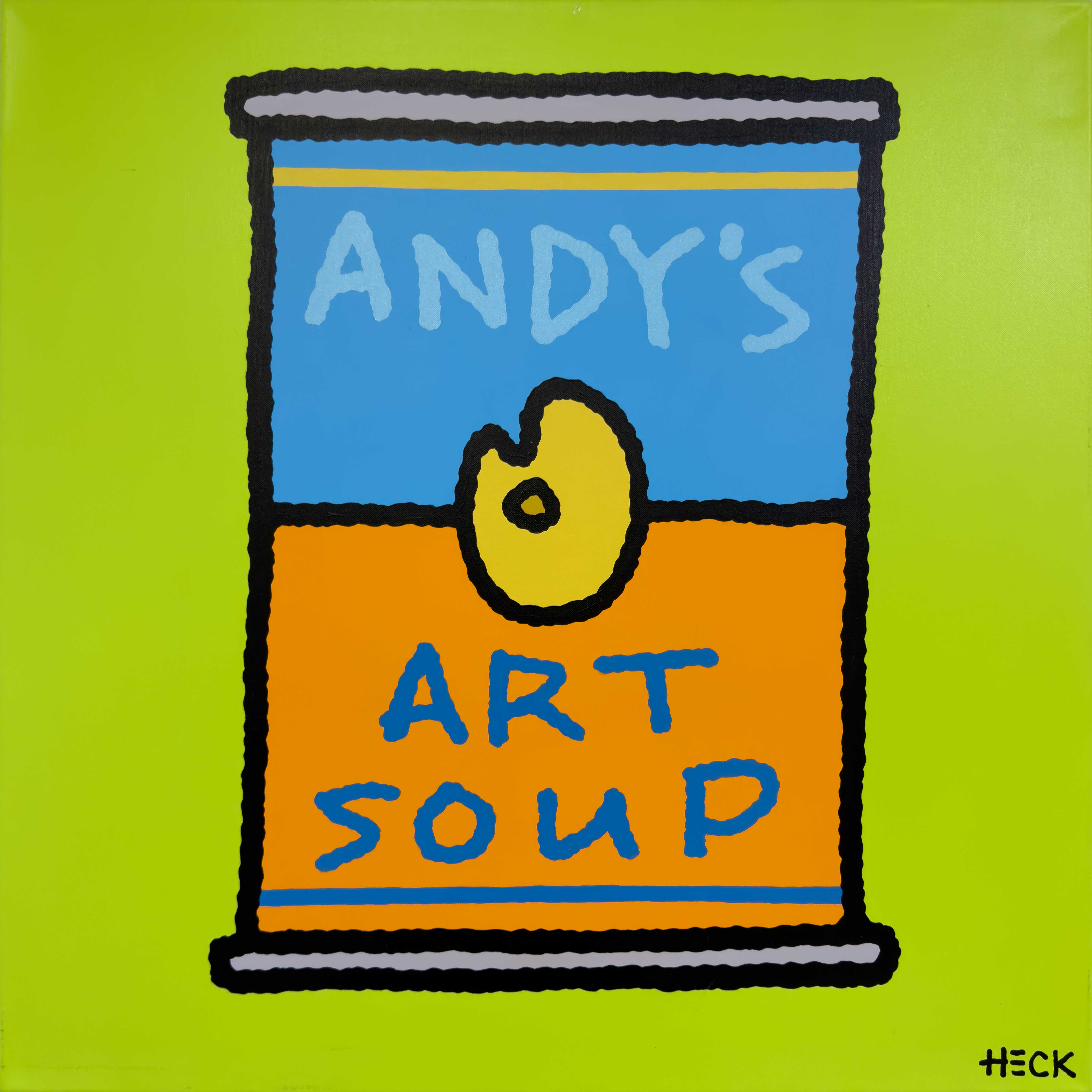 Soup Can green